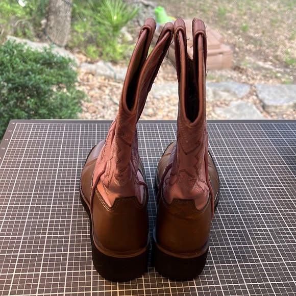 Kids ROPERS pink and brown size US13 - Picture 3 of 6